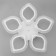 Chandelier gallop LED Babble 70W LED 2700-4200k white 53.5x53.5x9.5cm