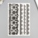 Tattoo on the body Black "openwork patterns" 25x15 cm