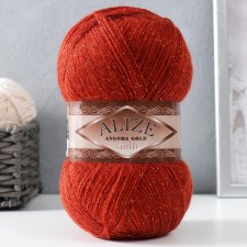 Angora Gold Simli yarn 75% acrylic, 20% wool, 5% metallic 500m/100g (36)