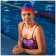 Hat of swimming adult Onlytop Swim, fabric, girth 54-60 cm