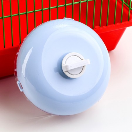 Wheel for rodents are quiet, 14 cm, blue-1