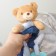 Stretching - spiral with toys arc on a stroller / crib for babies "Bear", Mum & Baby