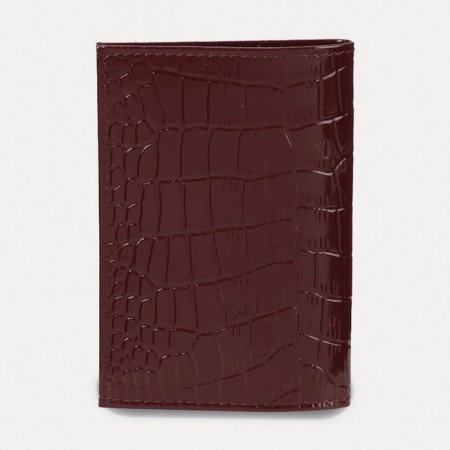 Cover for a pension certificate, burgundy color-1