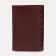 Cover for a pension certificate, burgundy color