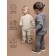Sweater Children's Knitted Amarobaby Warm, height 92 cm, color gray color