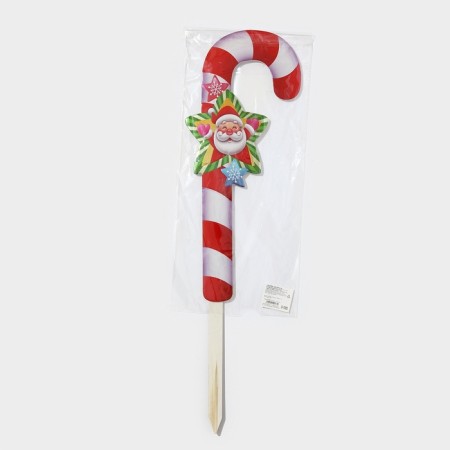 Topper decorative cane "Grandfather Frost Star" 16.7x67.5 cm-6
