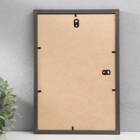 Photo frame Plastic "Mira" 20x30 cm beech with gold (plastic screen)-2