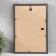 Photo frame Plastic "Mira" 20x30 cm beech with gold (plastic screen)
