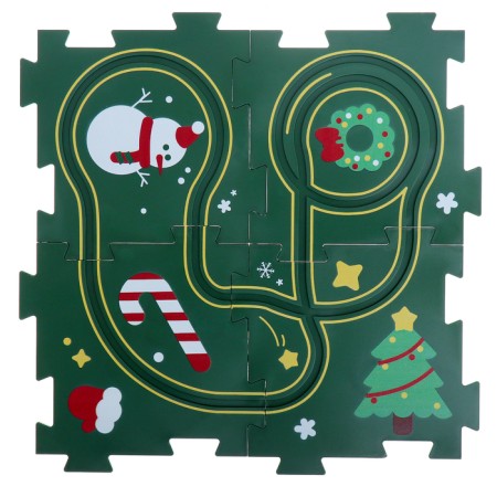 Track Puzzle "Fairytale train", works from batteries-4