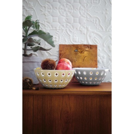 Guzzini le murrine salad bowl, d = 25 cm, dark green color-2