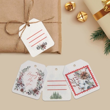 Schildik for a gift Happy New Year, set 6 pieces, 16 x 24 cm, new year-4