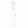 Landscape Lamp Novotech. Zebra, 18W, E27, 900x120x120 mm, dark gray color