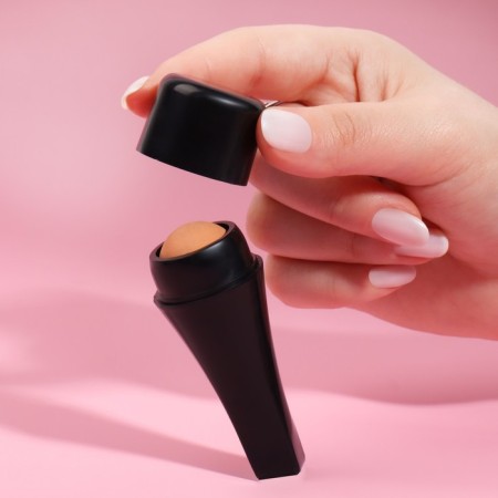Mating face for the face, 7.5 × 2.5 cm, black/beige color-4