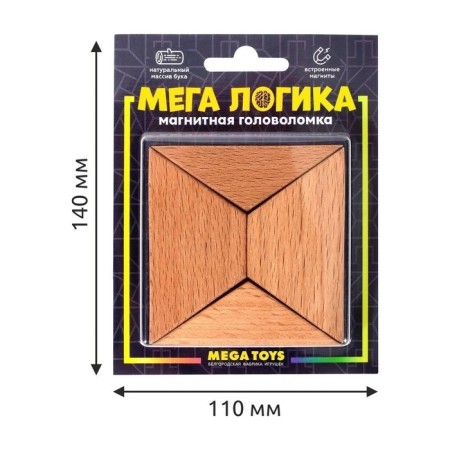 Magnetic puzzle according to the early development system, 4 details-6