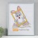 Photo frame Plastic "Vintage" 40x50 cm, blue