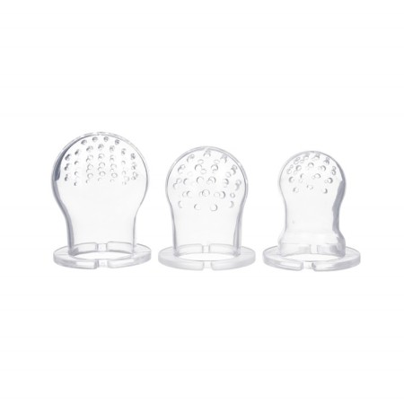 Nibbler with silicone nets, dimensions s, m, l, in case, pink color-10