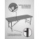 Cosmetological couch with a face for the face Massage Basic + SV, size 180 × 60 × 68-84 cm, color gray color