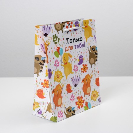 Gift package laminated, packaging, “only for you”, MS 18 x 23 x 8 cm-1