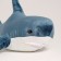 Shark soft toy with blanket, 100 cm