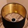 Greek lamp "Grubert" 1x60W, E27 golden 31x31x44 cm