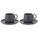 Tkano Essential Tea Set, 250 ml, 2 pcs, dark gray color