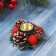 New Year's Summary "Brill" (set 2 pcs) red