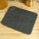 Set of bath gray 3 items without embroidery (hat, mittens, rug) in film