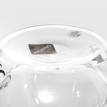 Glass mug with double walls Magistro "Duo. Coffee ", 200 ml-5