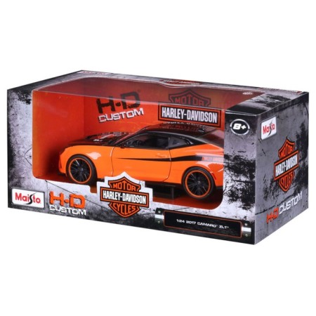 MASTO DIE-CAST Harley-Davidson 2017 Camaro ZL1, 1:24, Black-Orange color-11