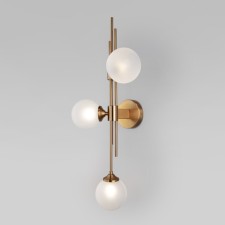Wall lamp EUROSVET VOLVER 50383/3, G9, 3x40W, 220x290x750 mm, brass color