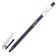 Gel pen 0.5 mm, Devente Kilometrico, black ink, increased ink, length 1200 m, transparent case, one -time housing