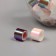 Adhesive tape plastic in the bank "Perth. Bely and violet" NR 40 pcs 1.2 cm, dl.0.9 m 7x7x9 cm