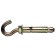 Steelrex anchor bolt, with a hook, galvanized, 8x45 mm, 100 pcs