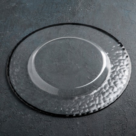 Layer plate "Fisher", d = 35 cm, the color of the stroke is black-2