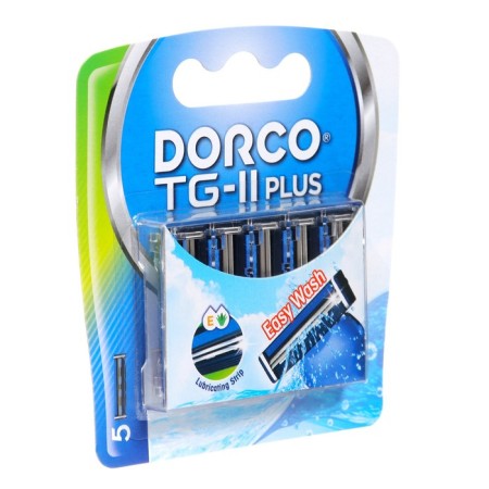 Contacked cassettes with a moisturizing strip of Dorco, 5 pcs-1
