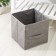 Storage box, 28 × 28 × 28 cm, gray color