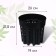 Airpot seeding pot, 7.5 l, d = 26 cm, h = 21.5 cm, black