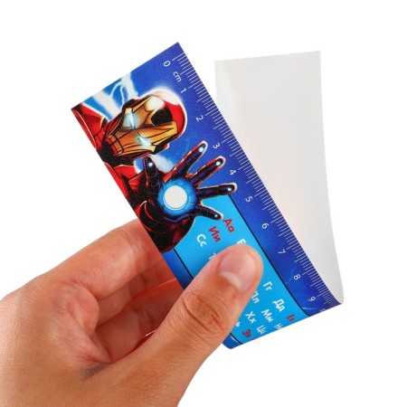 Line-stroke plastic 20 cm, "alphabet" Avengers, flexible-1