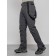 Semi-combinezone ski insulated male winter, size 56, dark gray color