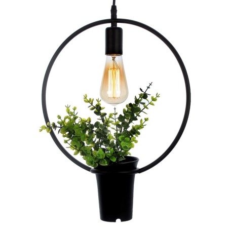 Lamp "Circle" black 1x40W E27 12x34x48 cm-1