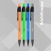 Mechanical pencil Erichkrause "Delta", NV, Grifel D = 0.5 mm, three -sided, in the box, mix