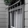 Garland "icicles" 2.5 × 0.5 m, IP65, transparent thread, 288 LED, blue glow with a drain effect, 12 V