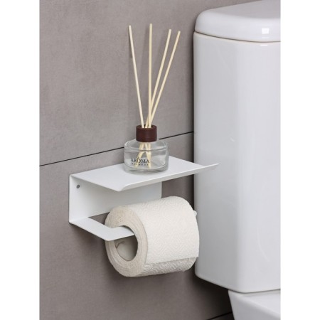 Loft toilet paper holder, 160 × 110 × 85 mm, white color-2