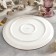 Beege pizza plate, d = 28 cm, beige color