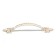 PC175WW/GP handle handle, m/o 96 mm, white with gold