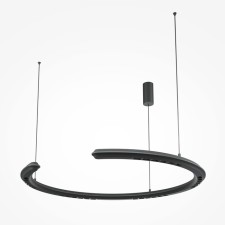 Suspension lamp Maytoni Mod276PL-L20B3K1, LED, 30W, 82x82x315 cm, 2700lm, Black color Black color