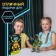 Robot radio -controlled "cyber bot", light and sound effects, gray color