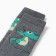 Women's socks "Dragon" with terry inside, color gray/cage, size 36-40