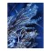 Notebook of 120 sheets in the Blue Serenity cage, solid cover, glossy lamination, with a change of block