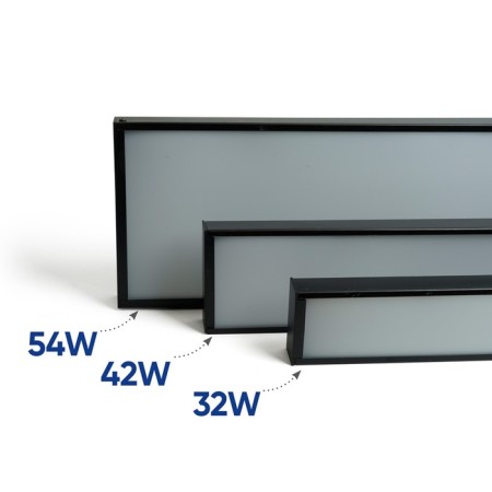 Line LED LED Feron AL4030, IP20, 42 W, 1200x100x35 mm, black color-6